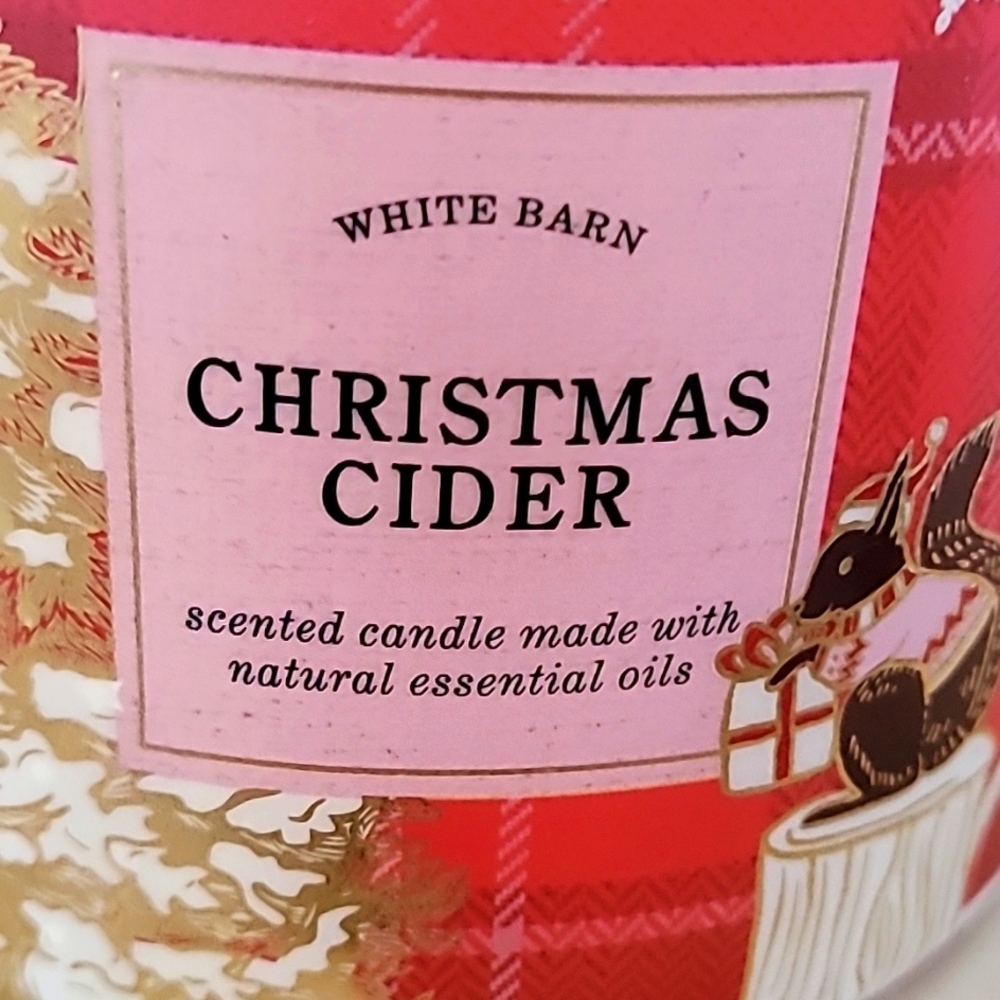 Christmas Cider Scent CANDLE